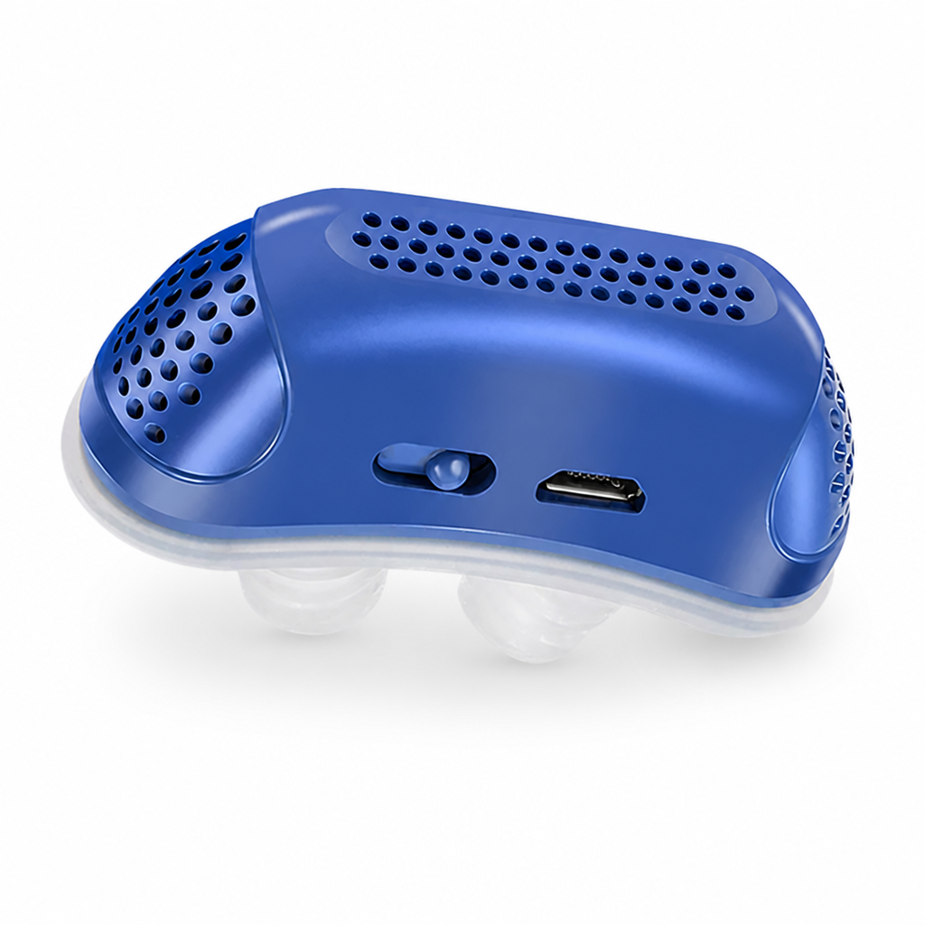 Rechargeable Silicone Nasal Cannula for Silent Sleep