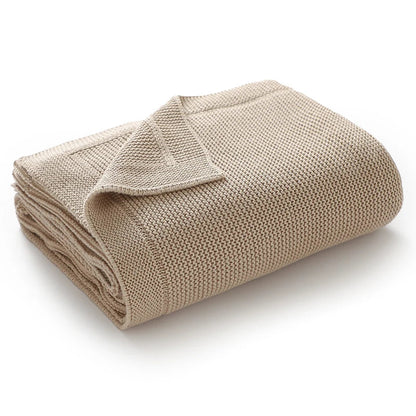Soft Cotton Baby Blanket 100×80 cm | Breathable All-Season Blanket for Infants | Ideal for Strollers, Crawling & Changing