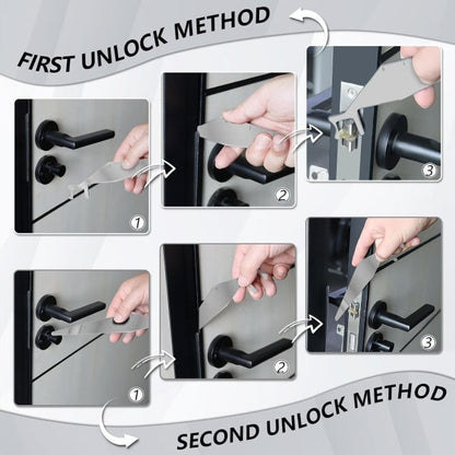 Compact Stainless Steel Access Tool for Authorized Personnel