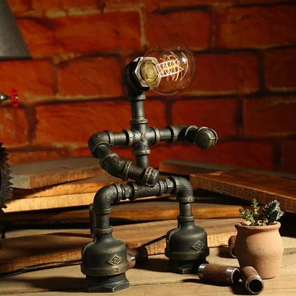 Modern Desk Lamp in Robot Design
