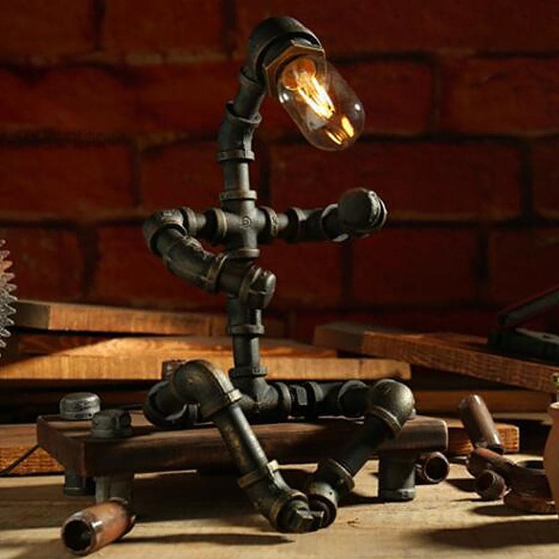 Modern Desk Lamp in Robot Design