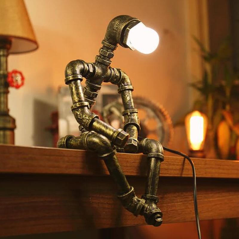 Modern Desk Lamp in Robot Design
