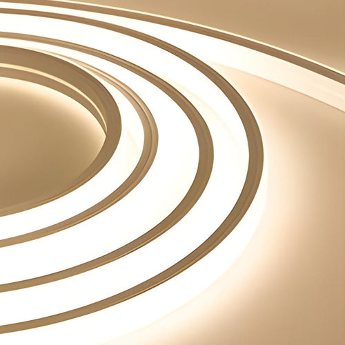 Modern Waterproof LED Stair Lighting - 0.39'' Flexible Recessed Strip