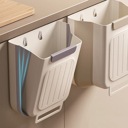 Create Instant Kitchen Space with a Foldable Trash Bin