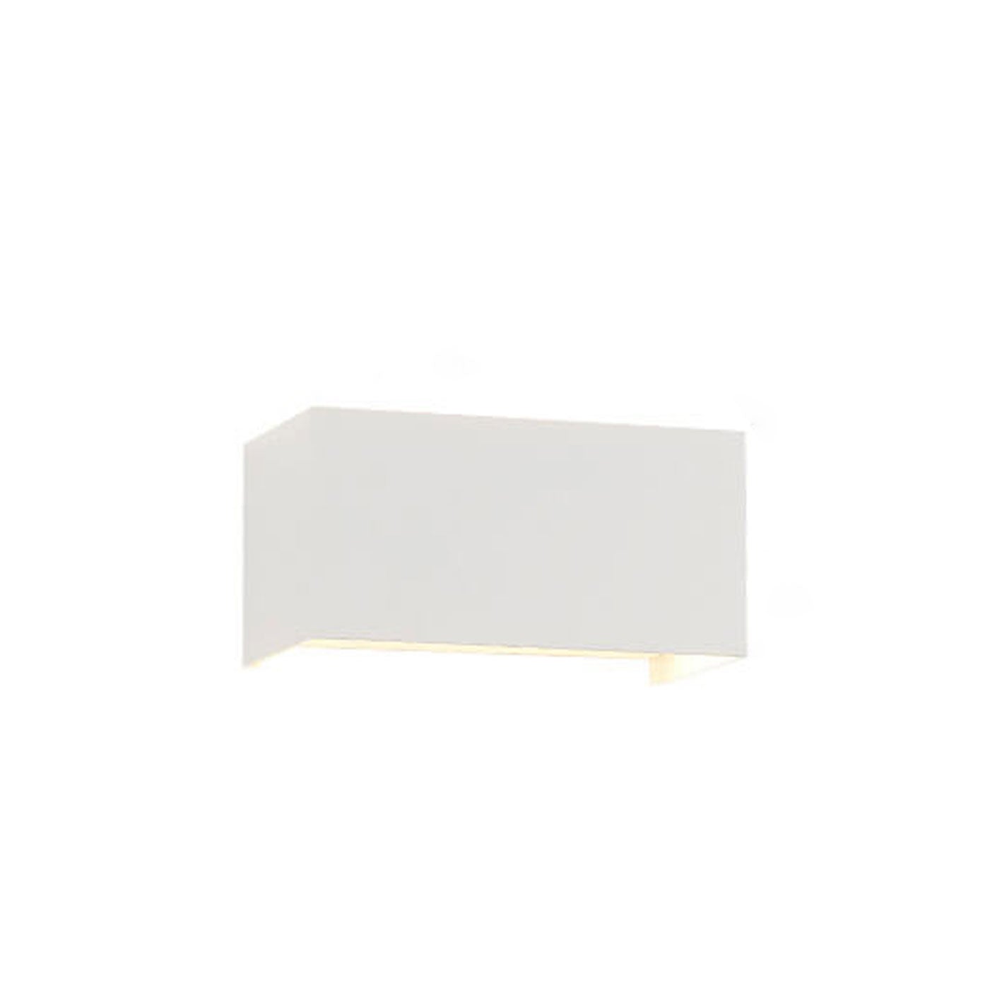 Contemporary Rectangular Waterproof LED Wall Light for Outdoor Use with Dual Light