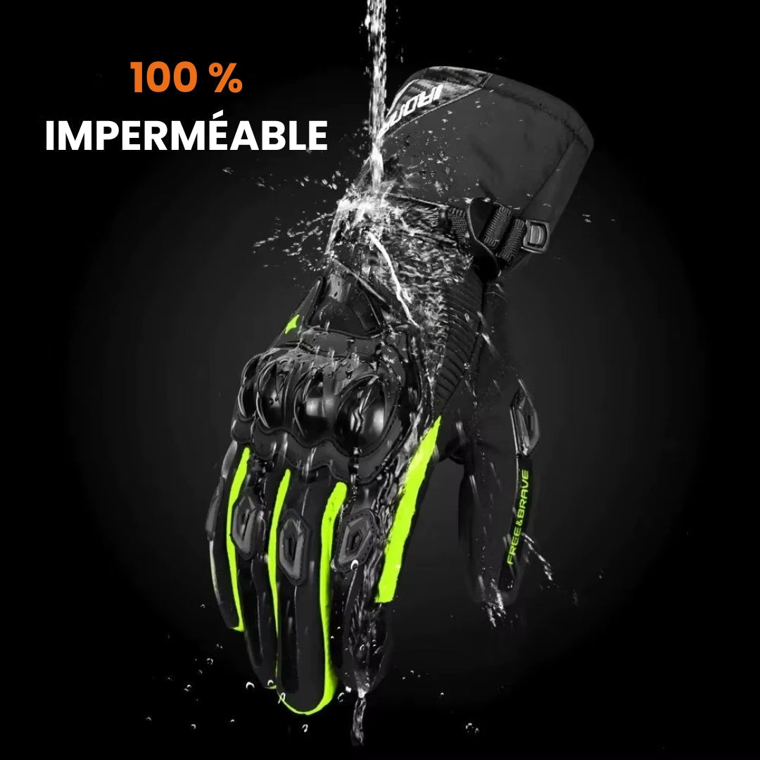 Heated Winter Gloves for Motorcycles - Waterproof Design
