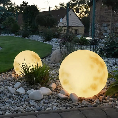 Solar LED Garden Sphere Lights – Remote-Controlled Outdoor Illumination