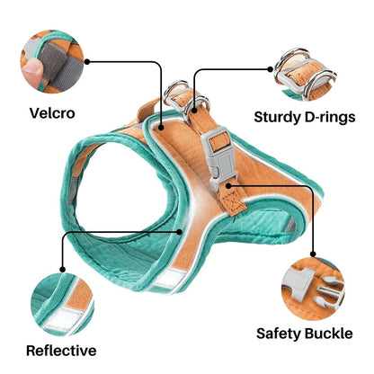 ExploreSafe Cat Harness and Leash Set