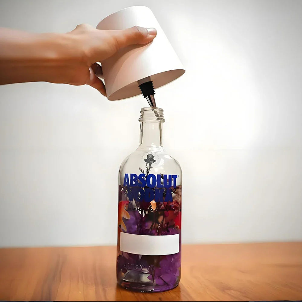 Adjustable Brightness Bottle Lamp - Portable USB LED Light