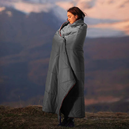 Thermal Blanket and Sleep Pad for Camping in Cold Weather