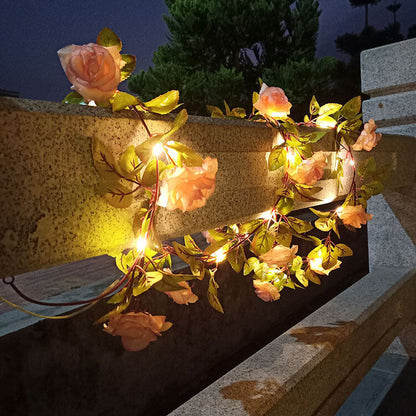 Waterproof LED String Lights for Outdoor Use – Solar-Powered and Shockproof