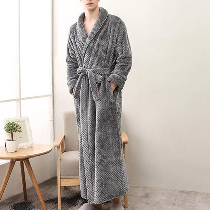 Cozy Nights Fleece Robe for Ultimate Comfort
