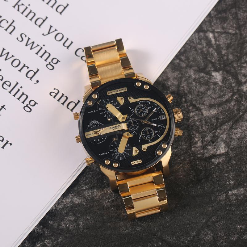 Stainless Steel Quartz Chronograph Timepiece