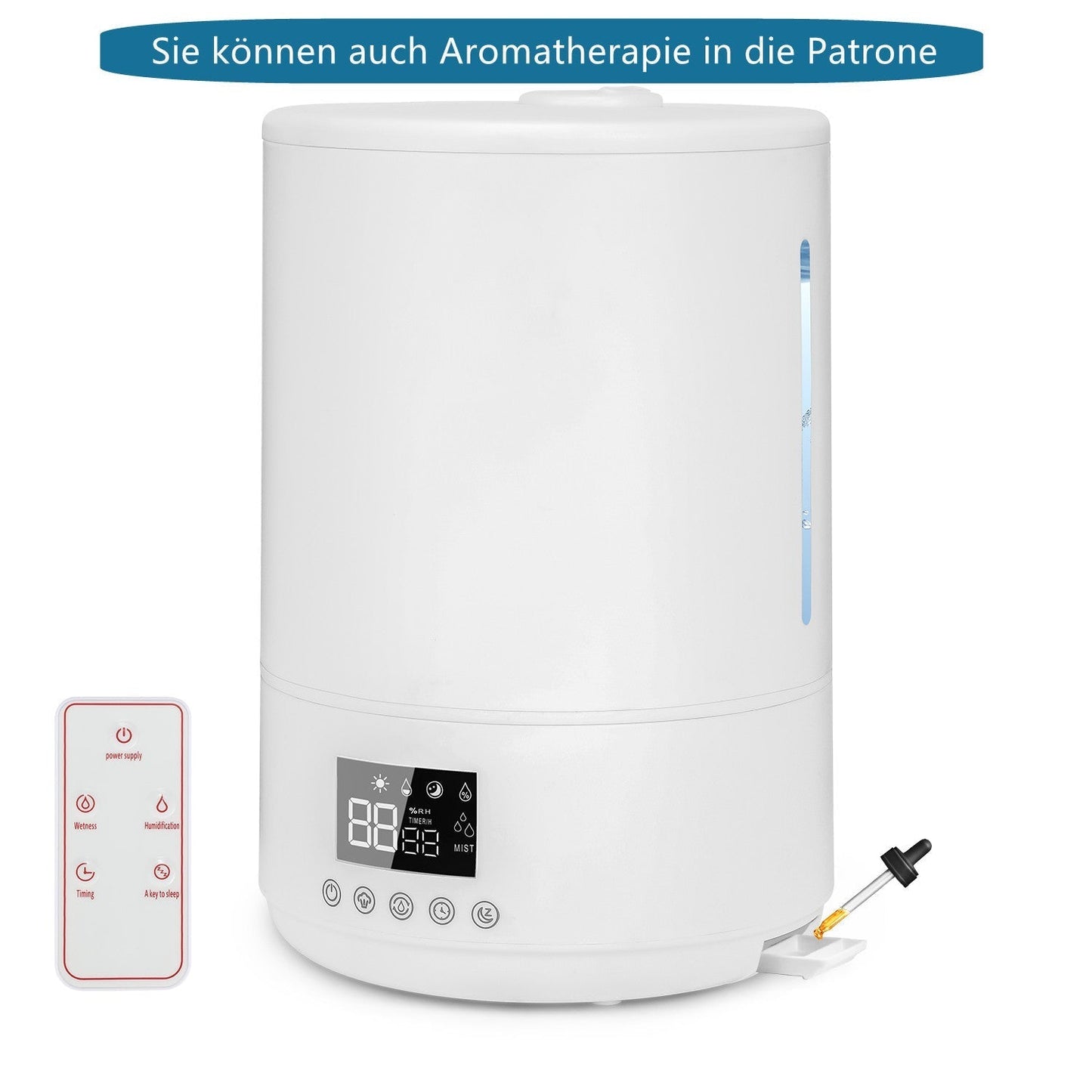 4L Remote-Controlled Humidifier for Peaceful Living