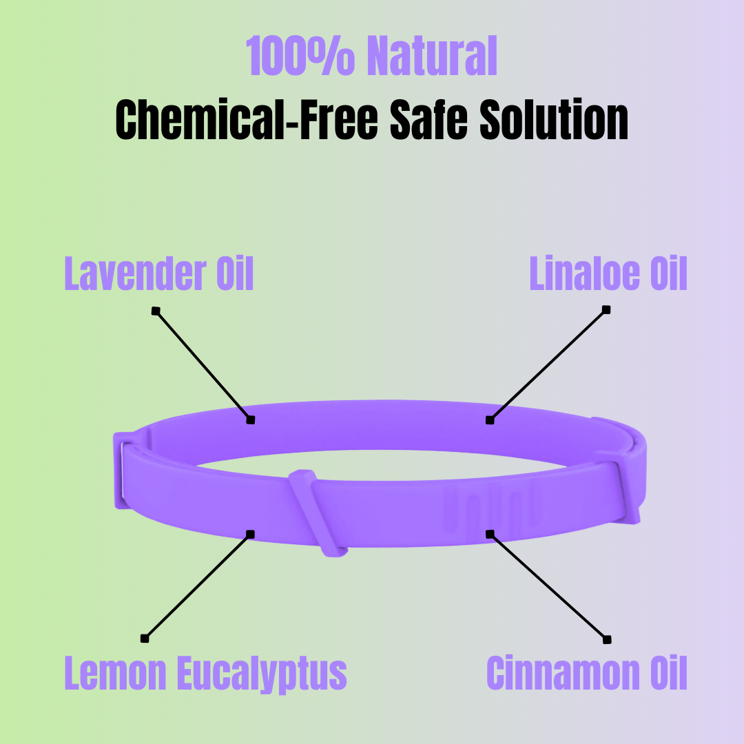 Nature's Serenity Pet Collar for Tick and Flea Defense