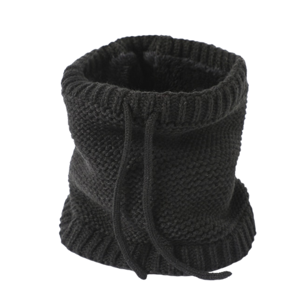 Thick Fur Neck Cover Scarf for Women - Knitted Winter Ring Style