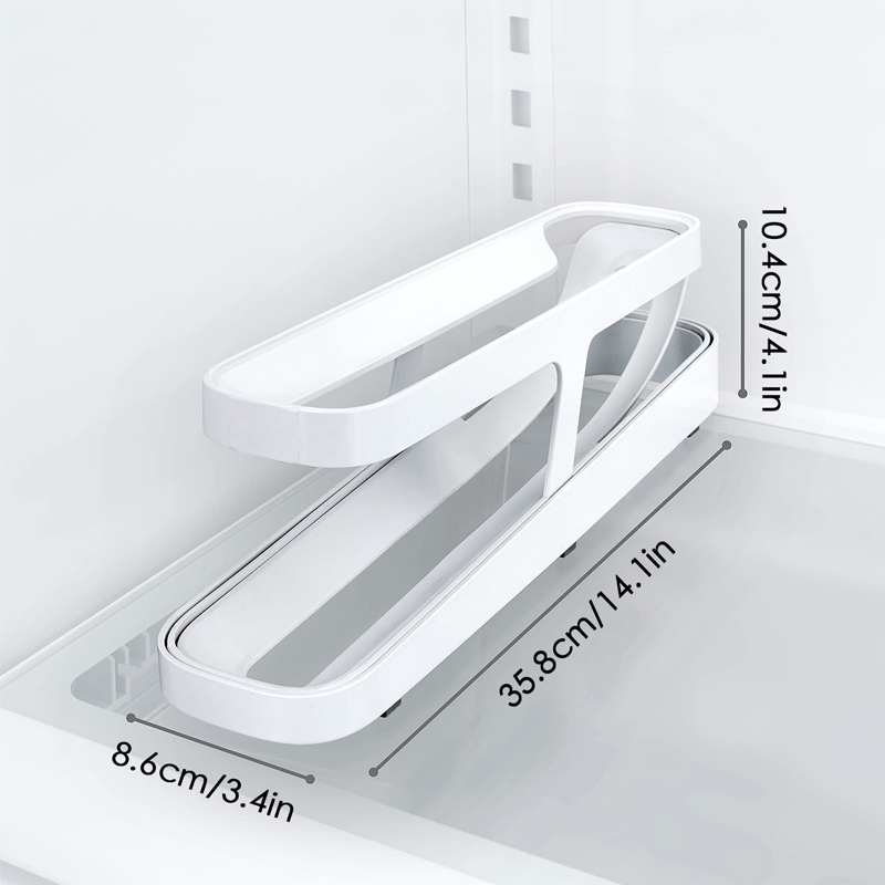 Elegant Egg Dispenser with Gravity Feed Design