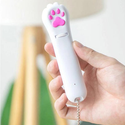 Interactive LED Cat Laser Toy – USB Rechargeable with 4 Cartridges
