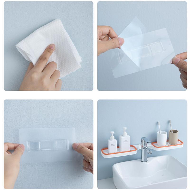 Corner Rack for Bathroom – 180° Rotating, No Punch Installation