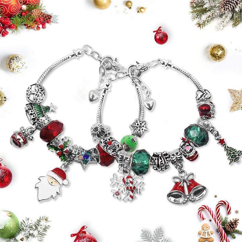 Countdown to Christmas: 24-Day Charm Bracelet Surprise Box