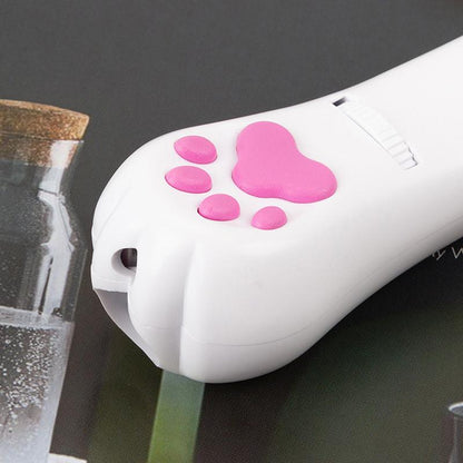Interactive LED Cat Laser Toy – USB Rechargeable with 4 Cartridges