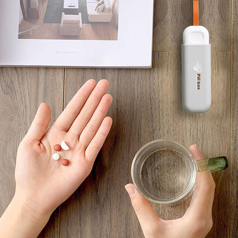 Weekly Pill Organizer with Stylish Storage Solution