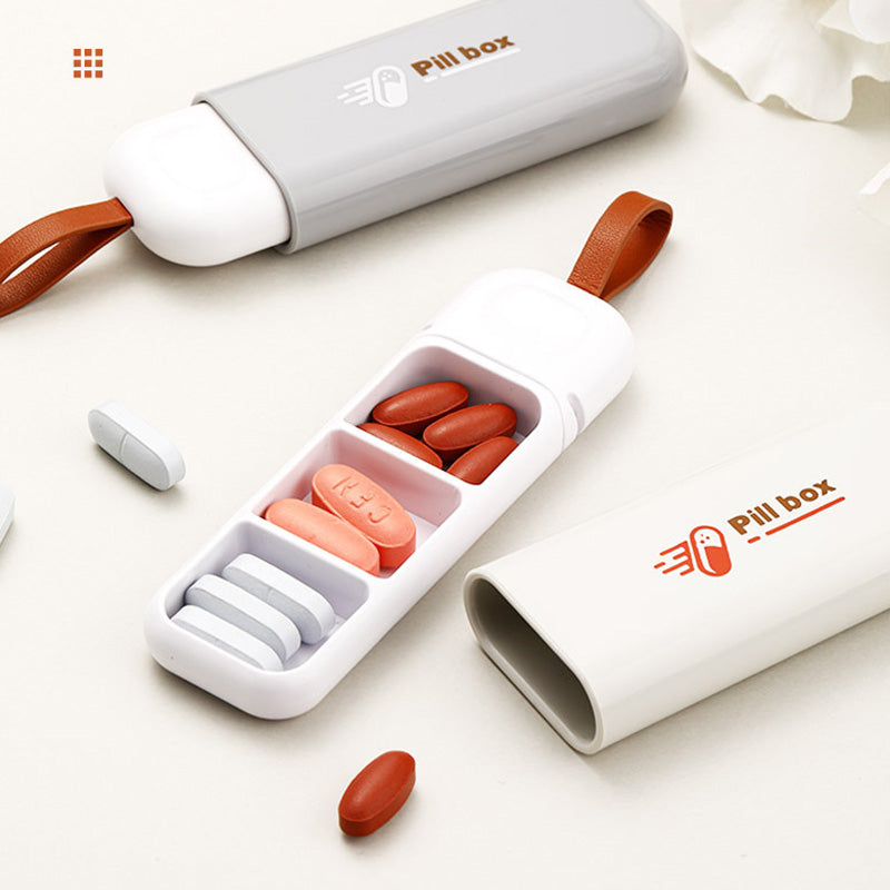 Weekly Pill Organizer with Stylish Storage Solution