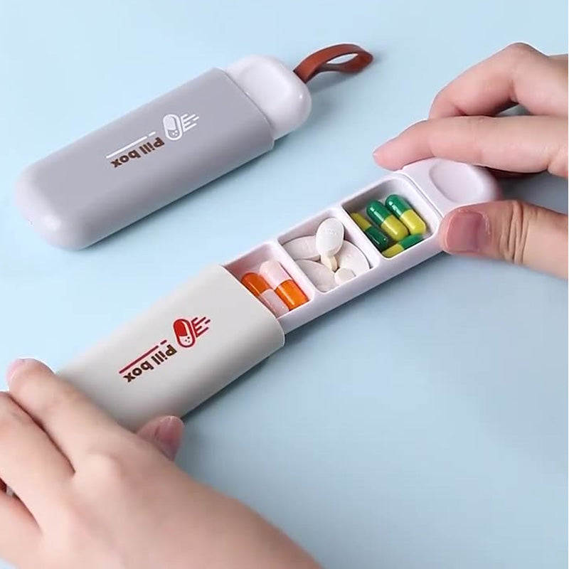 Weekly Pill Organizer with Stylish Storage Solution