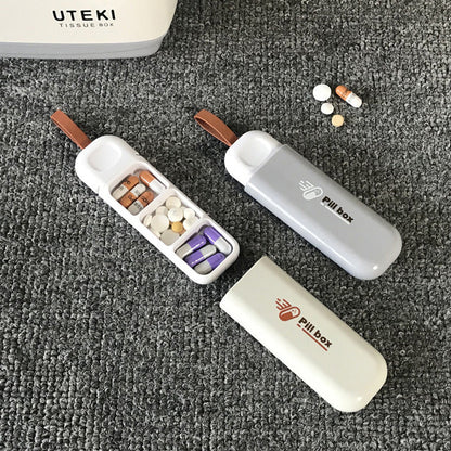 Weekly Pill Organizer with Stylish Storage Solution