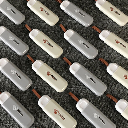 Weekly Pill Organizer with Stylish Storage Solution