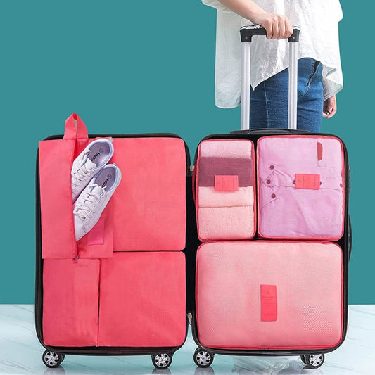 50% OFF | Portable Luggage Storage Organizer Set (6 Pieces) [Last Day Sale]