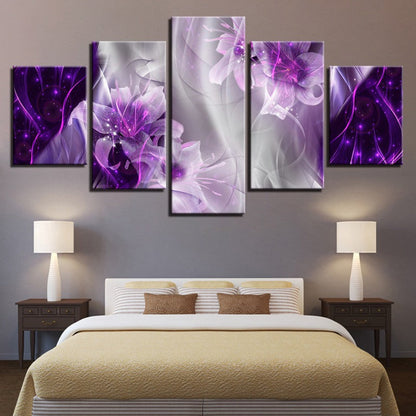 Enchanting Blossom Canvas Art Set - 5 Panels