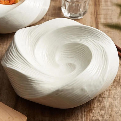 Contemporary Ceramic Bowl for Serving | Stylish Kitchen Dishware