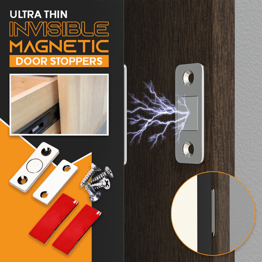 2-Pack Discreet Magnetic Door Closers for Cabinets