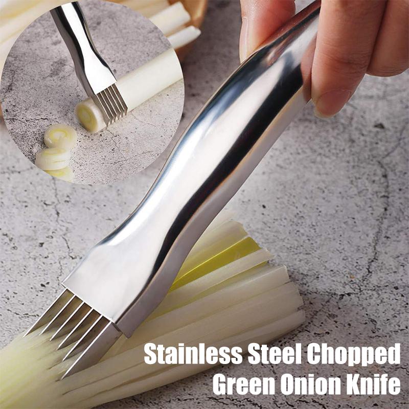 Chopped Spring Onion Knife in Stainless Steel