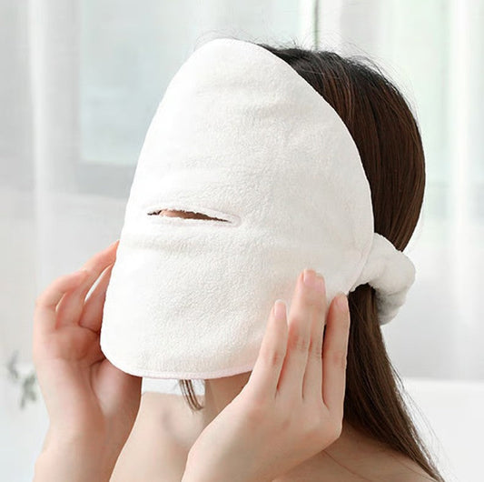 Coral Velvet Facial Towel for Moisturizing Skin