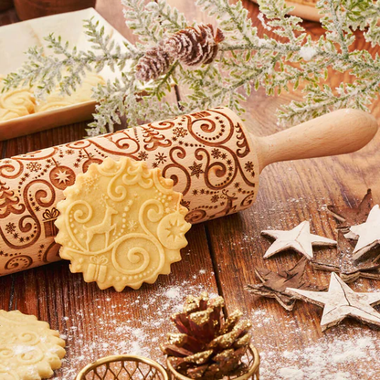 Festive Cookie Press for Whimsical Baking Fun