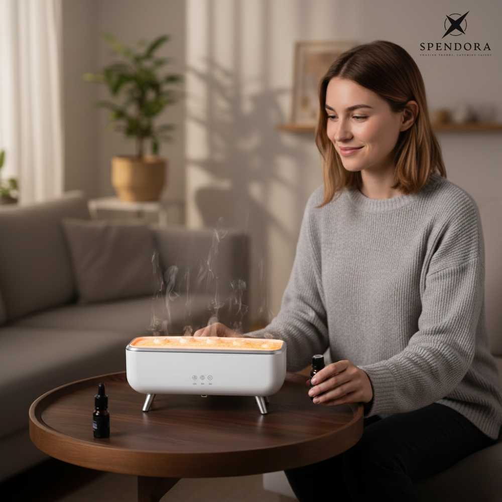 Serenity Mist Aromatherapy Diffuser | 300ml Capacity & Dual Modes