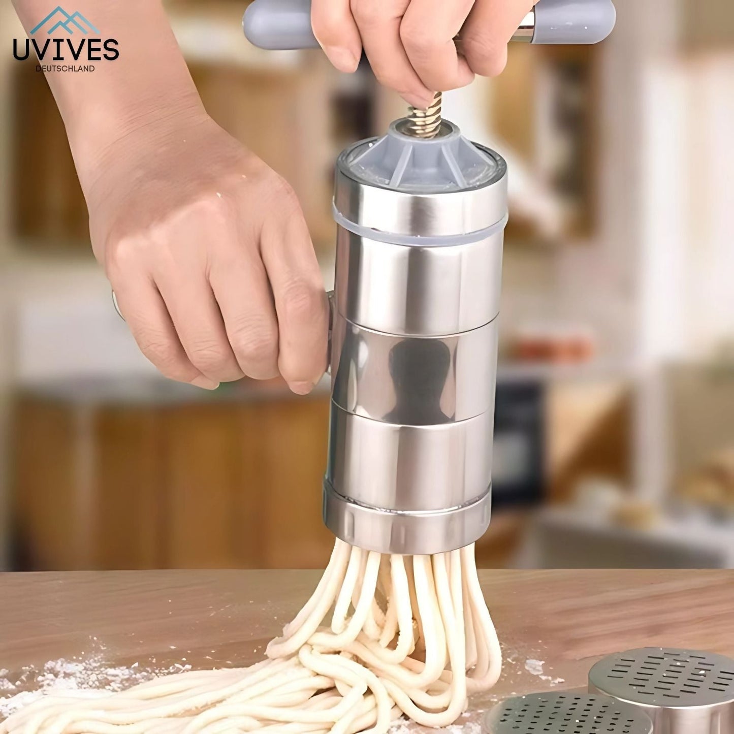 Manual Pasta Maker - Freshly Made Noodles [Last Day Discount]