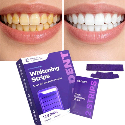 VibrantSmile Whitening Strips for Sensitive Teeth