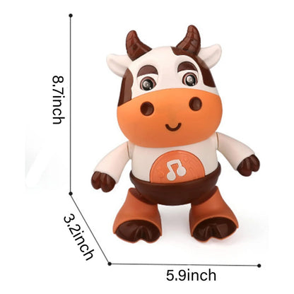 Interactive Musical Cow Toy for Infants