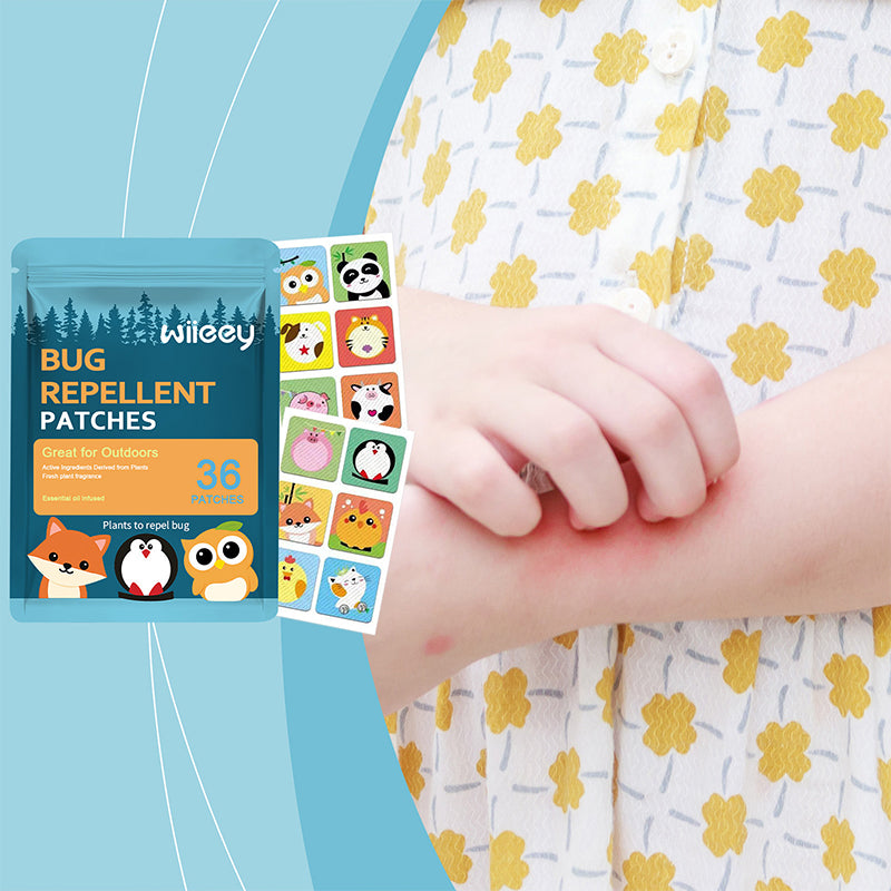 Gentle Herbal Mosquito Defense Stickers for Kids