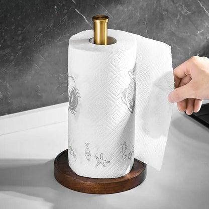Artisan Wooden Towel Dispenser