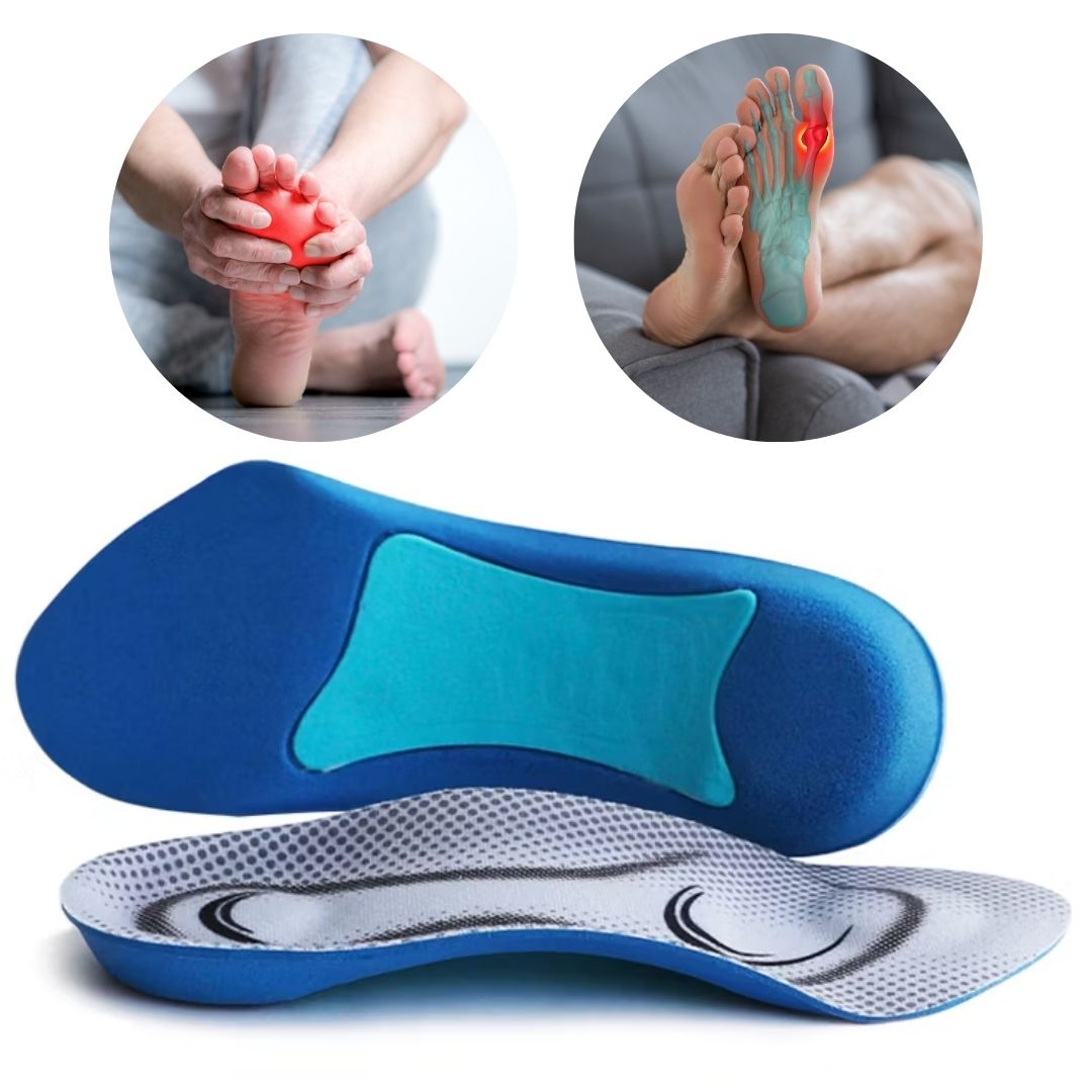 Hollow Foot Arch Support Inserts - Cushioning for Pain Relief and Comfort