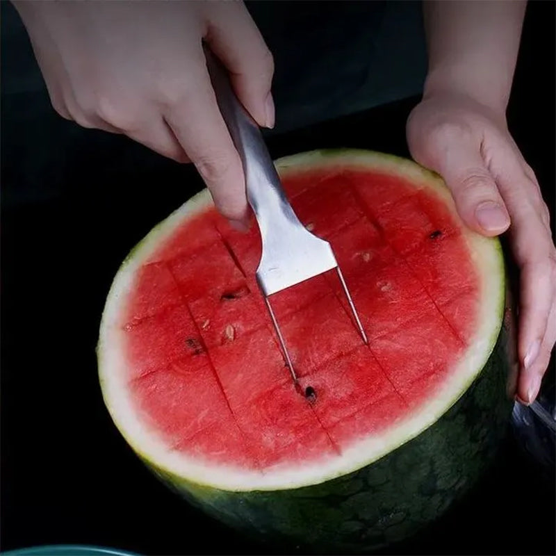 Dual-Action Watermelon Slicer & Picker
