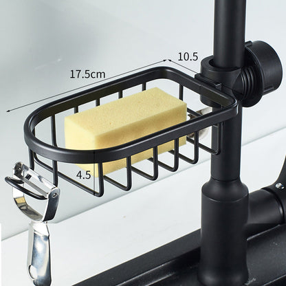 Shower Caddy for Shampoo and Soap – Stainless Steel – Available in Silver or Black – No Drilling Required