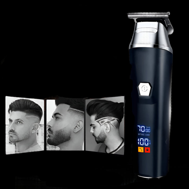 Professional Electric Hair Clipper with Digital Display – Ergonomic Design – Precision Cutting