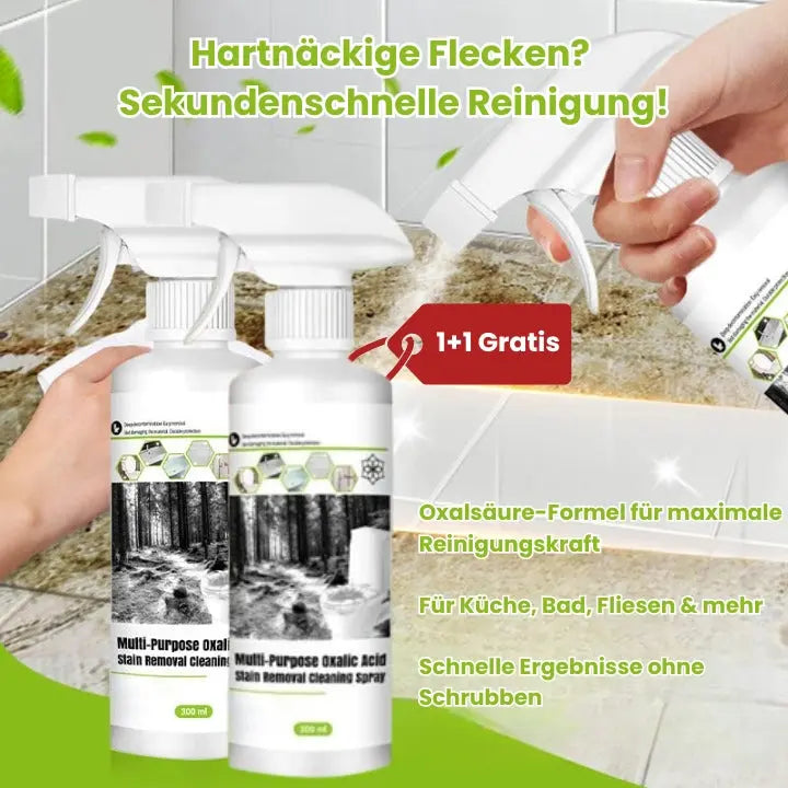 PowerClean Solution 600 ml | Effortless Stain Remover | Ideal for Kitchen & Bath