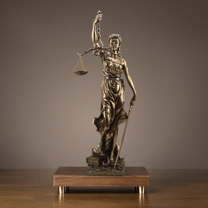 Justice Goddess Decorative Statue