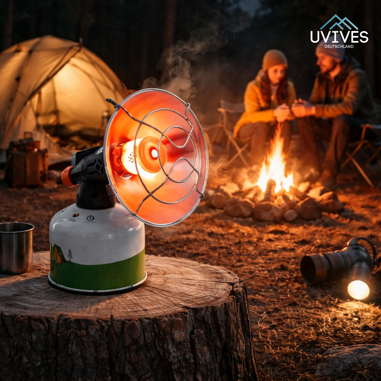 Portable Instant Heat for Outdoor Use Anytime, Anywhere